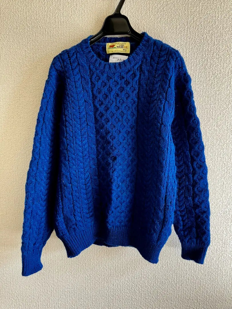 Adam Elope Special Order HIGHLAND CLUB Aran Knit British Sweater