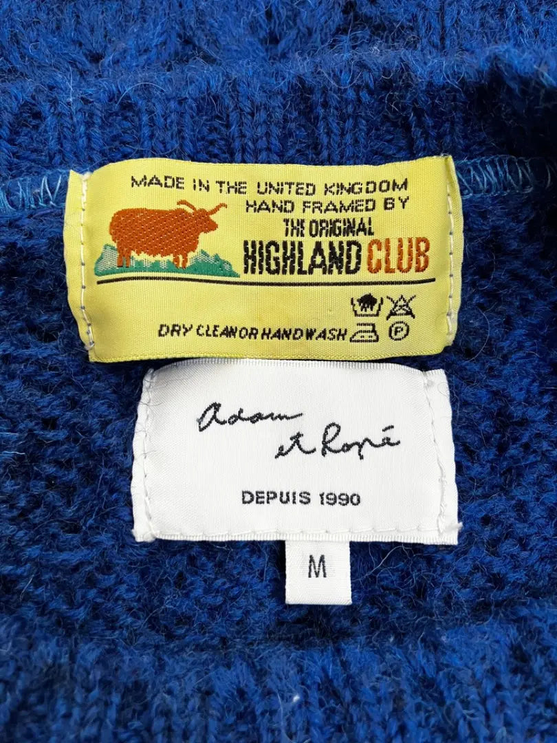 Adam Elope Special Order HIGHLAND CLUB Aran Knit British Sweater