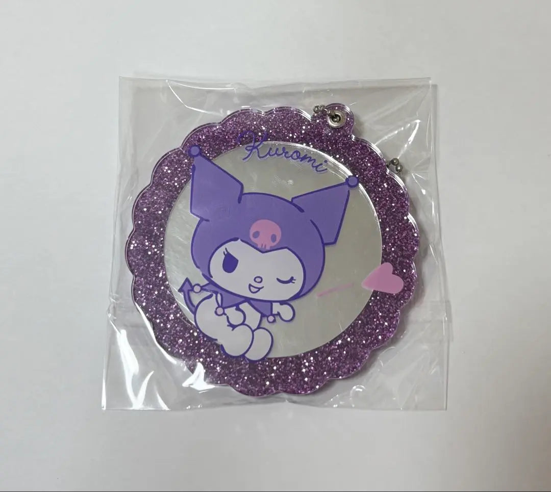 Espejo acrílico deslizante Kuromi de Sanrio