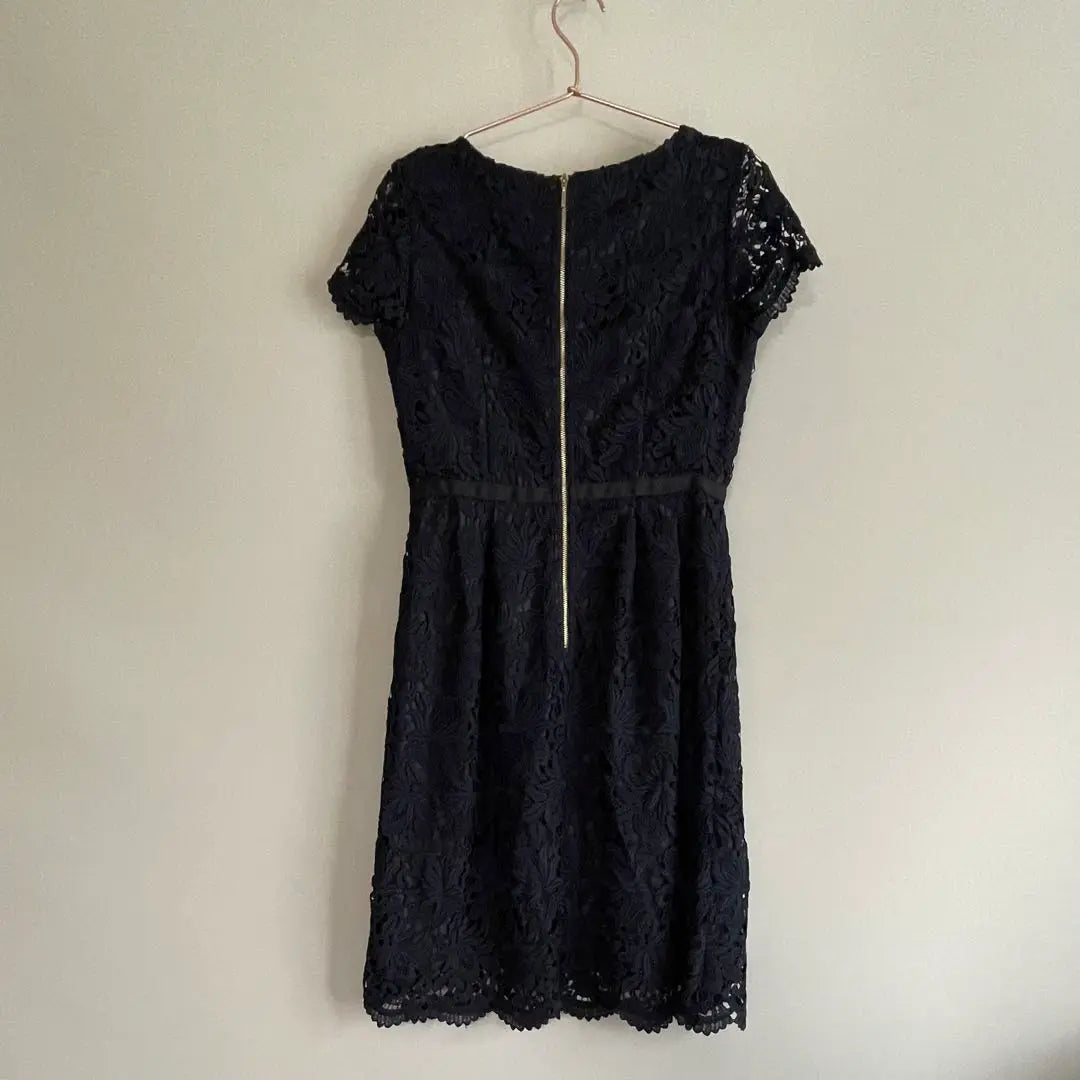 EMMA JAMES Navy All-Lace Dress, Size 9