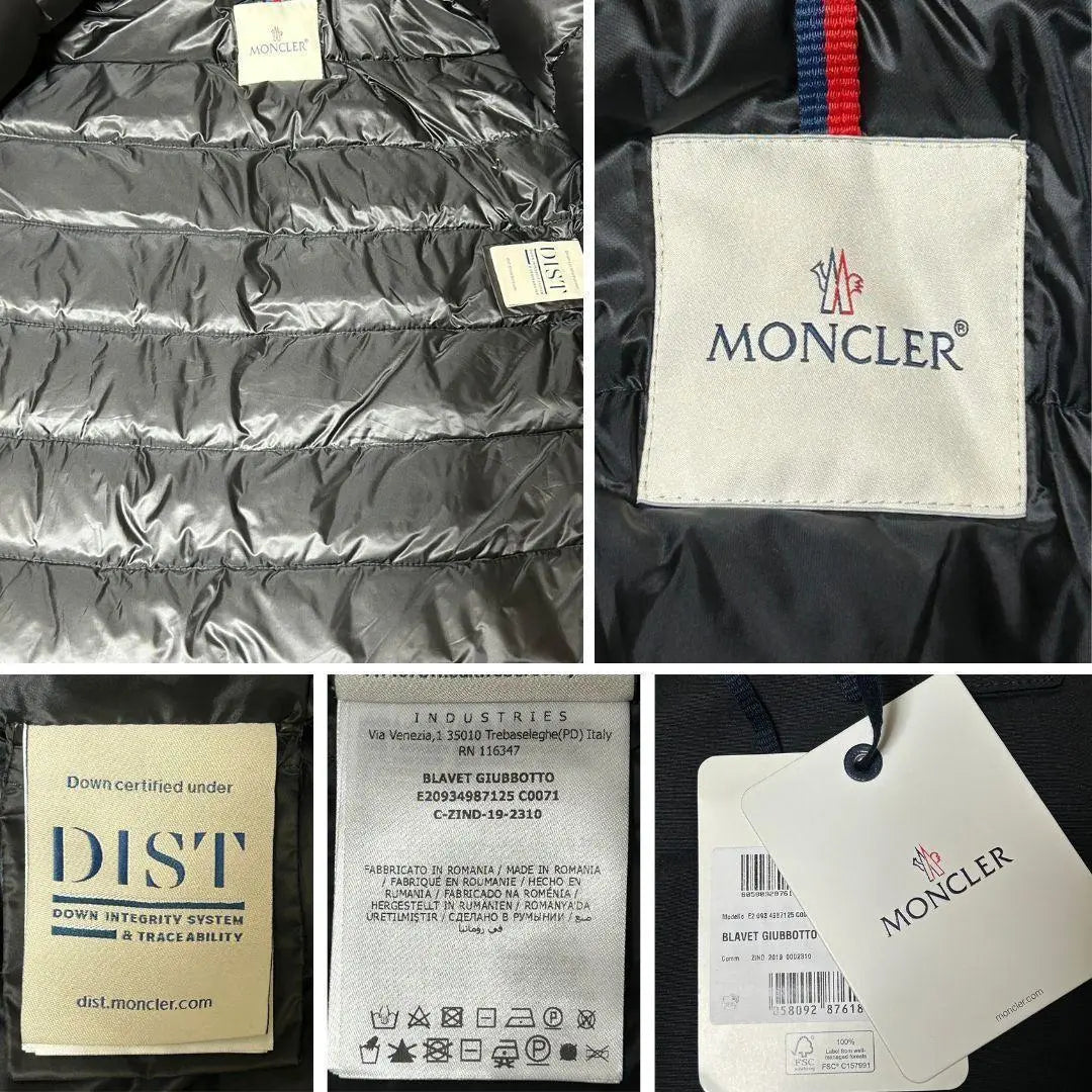 Brand new, unused tag included ☆ MONCLER BLAVET down jacket TG0 black