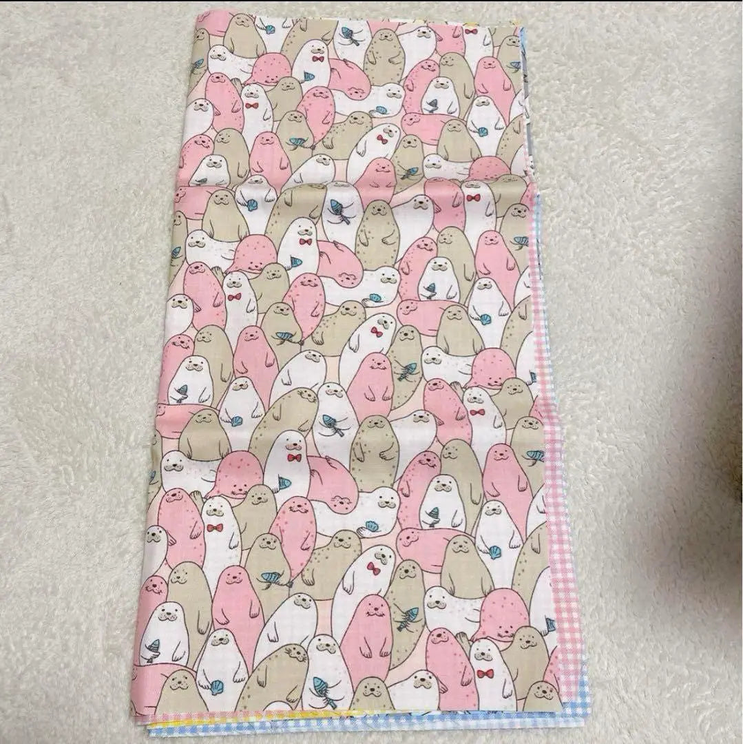 Printed cotton fabric cotton scraps animal pattern set of 6 50cmx50cm | プリント コットン生地 綿 はぎれ 動物柄 6枚セット 50cmx50cm