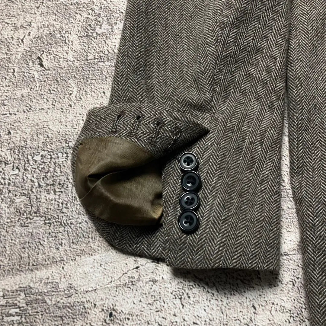 90s oldGap 3B Herringbone Wool Jacket Old Clothing