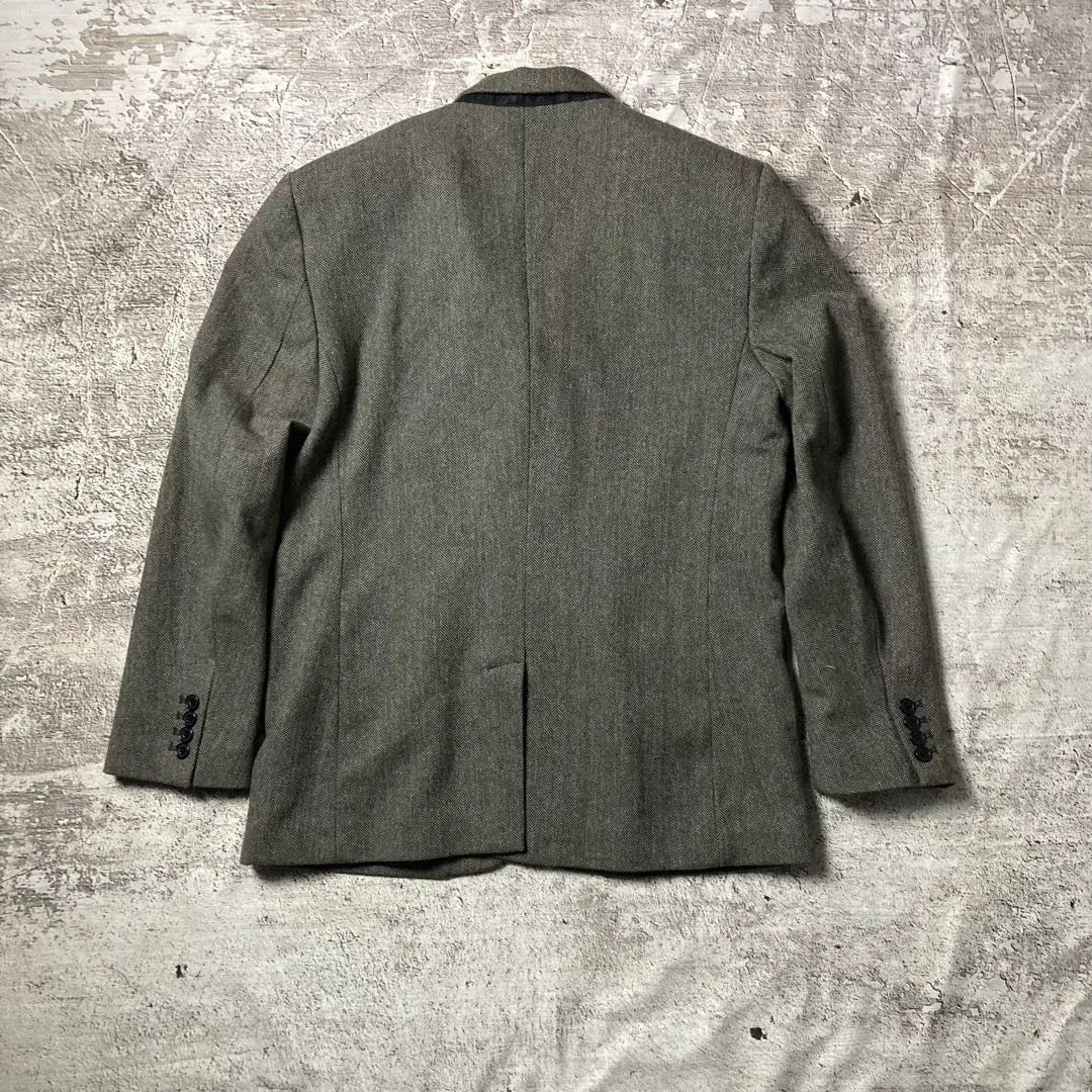 90s oldGap 3B Herringbone Wool Jacket Old Clothing