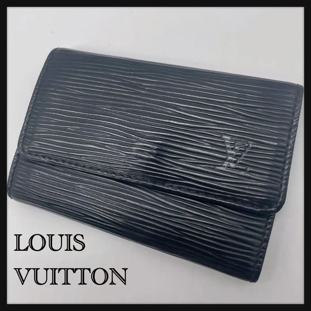 [Super Classic] Louis Vuitton Multicle 6 Epi Black M63812 Key Case