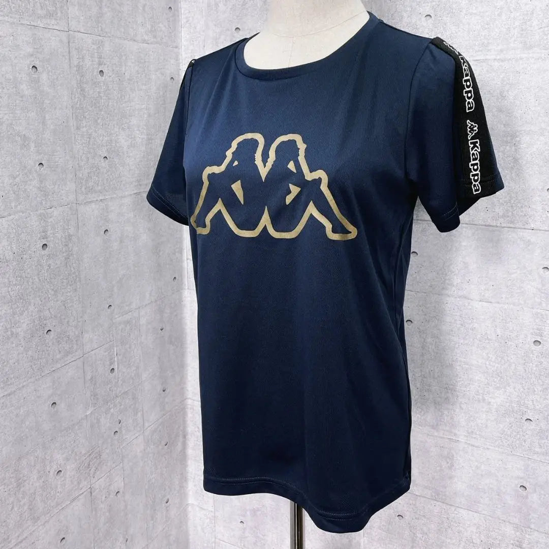 Kappa T -shirt 〚SIZE M〛 Navy Sports Training Ladies | Kappa Tシャツ〚size M〛ネイビー スポーツ トレーニング レディース