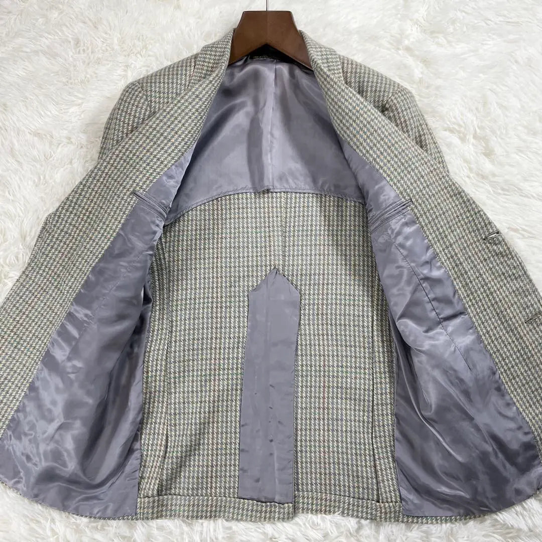 [EE.UU.] Chaqueta Brooks Brothers 100% seda 34SH Tweed | 【USA製】シルク100% ブルックスブラザーズ ジャケット 34SH ツイード