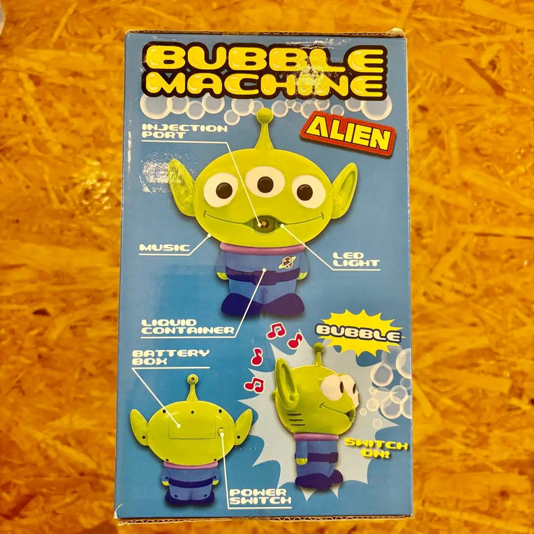 ☆Nuevo y sin abrir☆ Toy Story Alien Bubble Machine Little Green Men