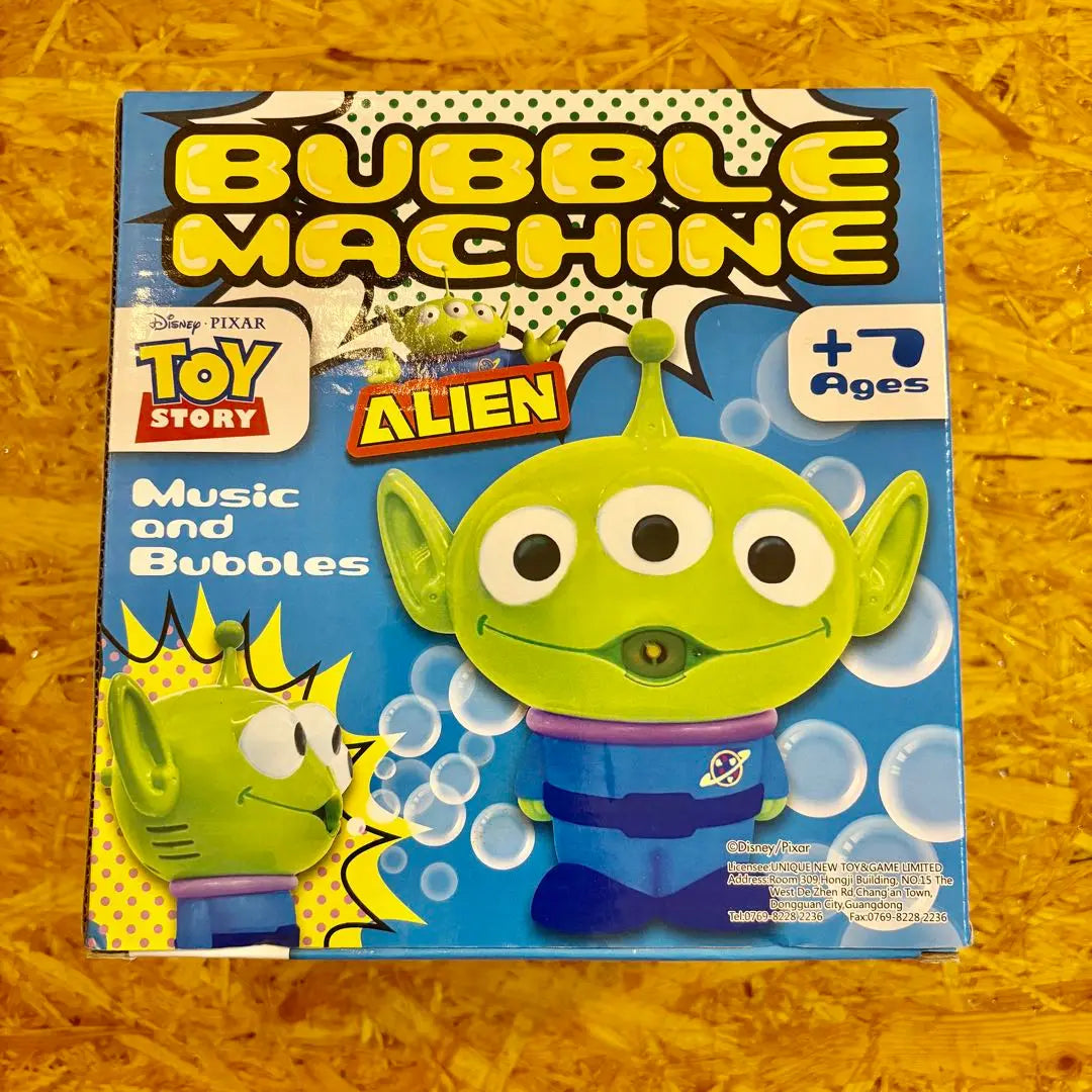 ☆Nuevo y sin abrir☆ Toy Story Alien Bubble Machine Little Green Men