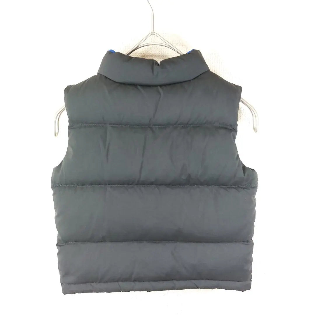 Polo Ralph Lauren Down Vest Reversible Black Blue 90