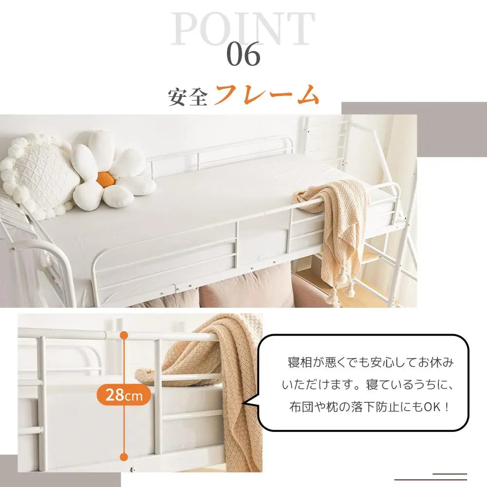 Popular items on sale now! Loft bed with outlet and storage (S) system bed 2COLOR