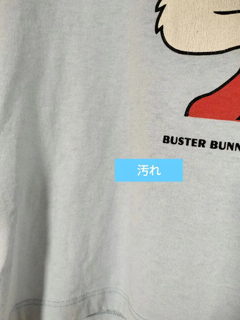 Camiseta Buster Bunny 1994 DOYLE Retro Ropa usada | Buster Bunny Tシャツ 1994 doyle レトロ 古着