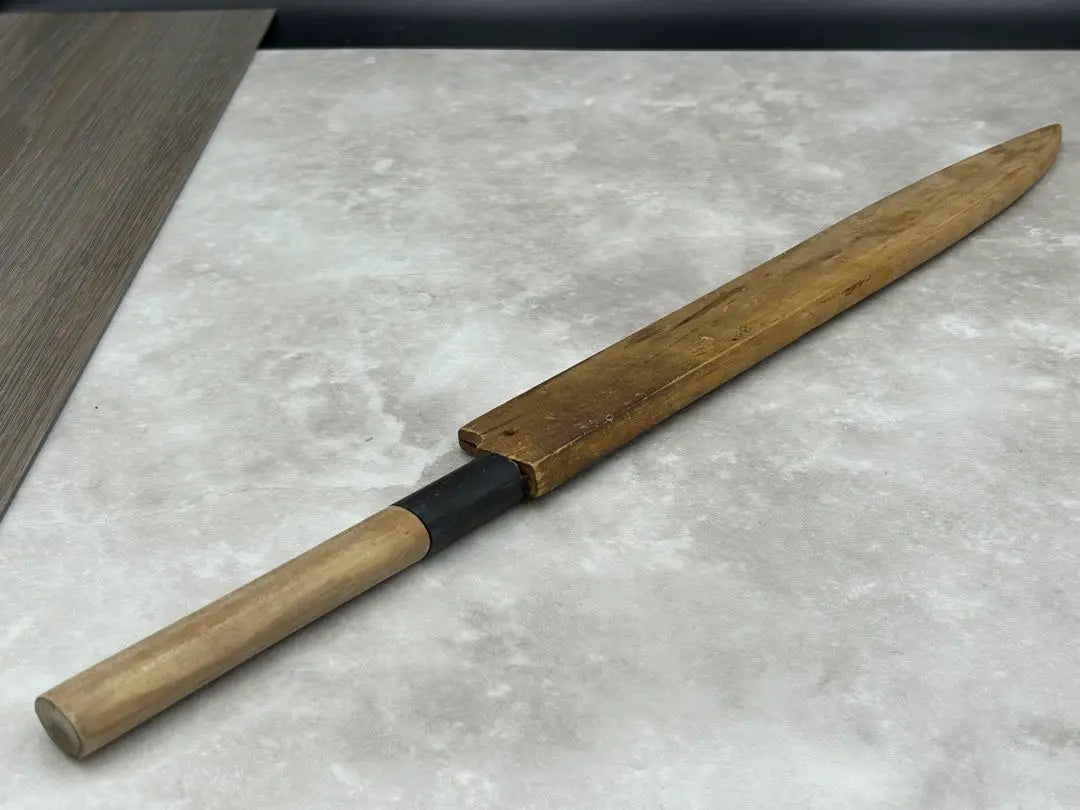 Cuchillo para sashimi Aritsugu de acero japonés puro 2024B Cuchillo Yanagiba con funda