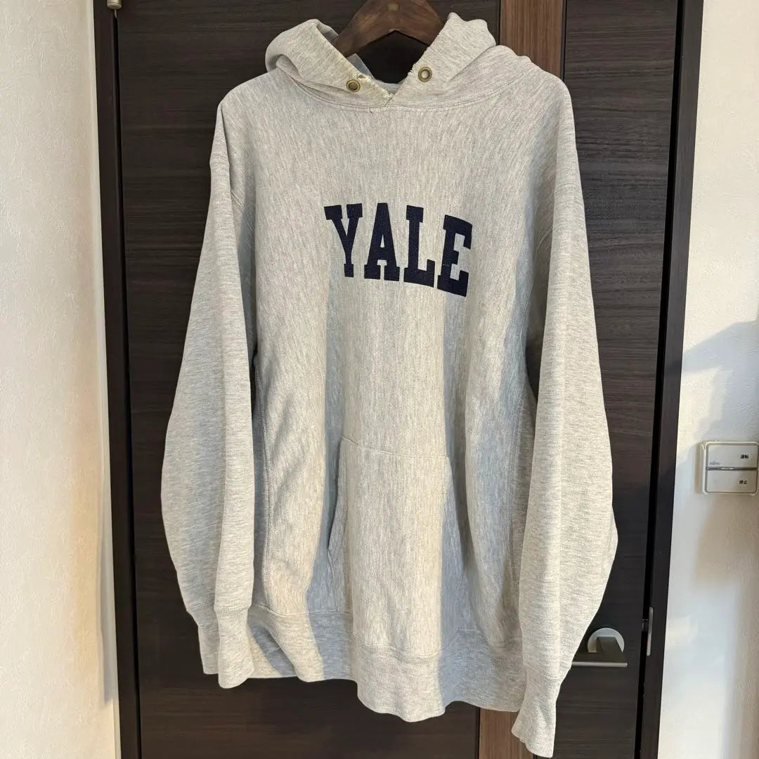 USA made 80's champion YALE XL reverse weave parka 1106