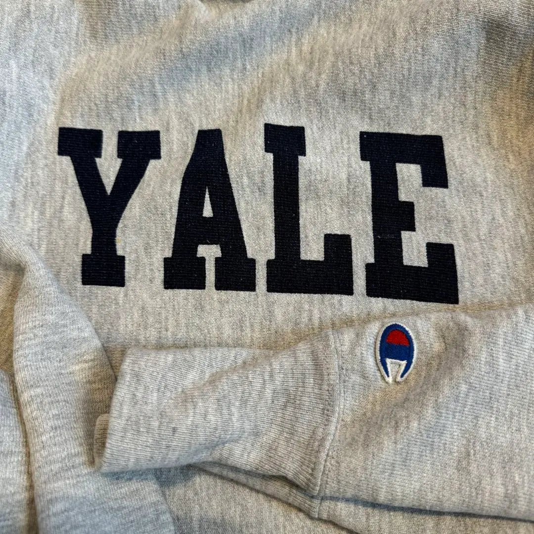 USA made 80's champion YALE XL reverse weave parka 1106