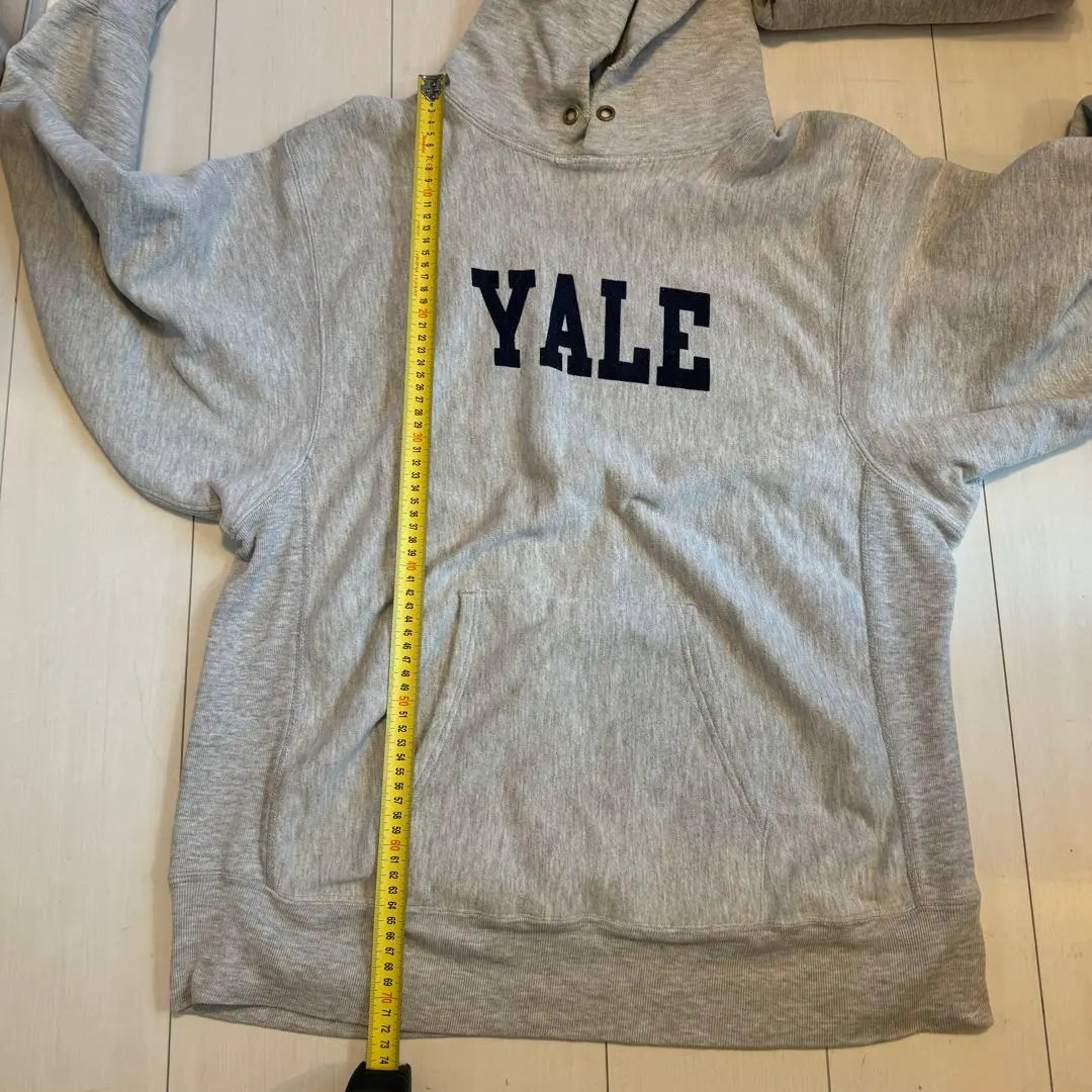 USA made 80's champion YALE XL reverse weave parka 1106