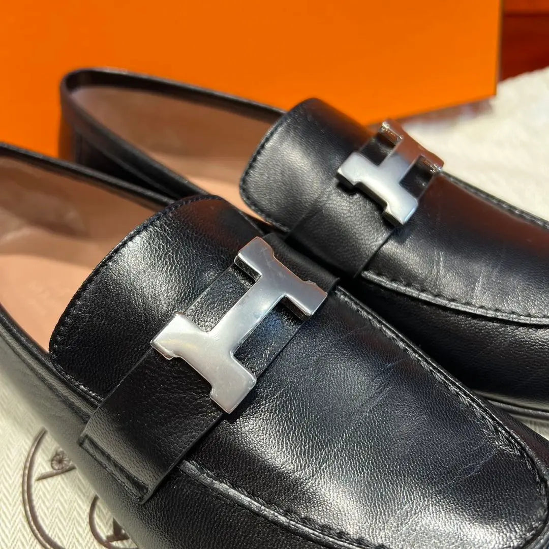 Hermes HERMES Mokashin "Paris" 37.5 | エルメス　HERMES モカシン 《パリ》　37.5