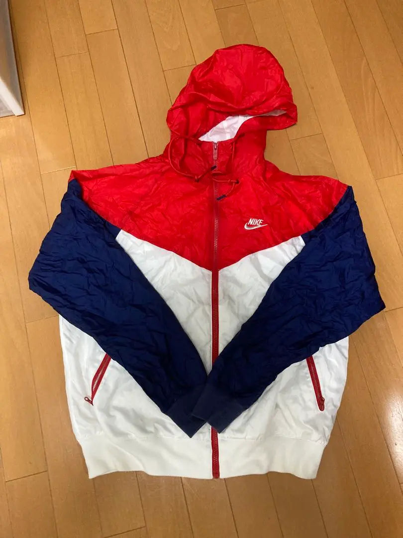 Nike Nylon Jacket Red/White/Blue, on sale until 3/25