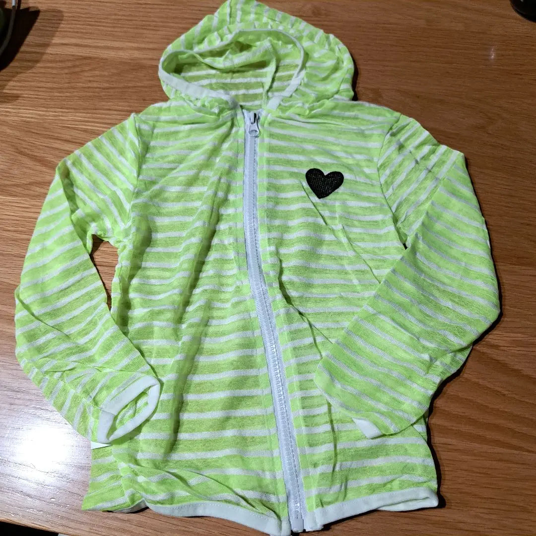 Popular ♥ Children's clothing UV hoodies Men and women Sunshade Rash Guard Kimidori 110