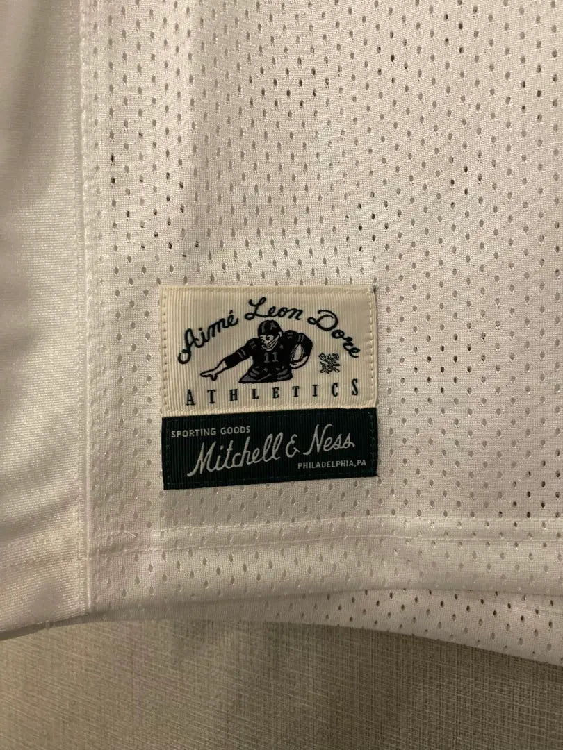 AIME LEON DORE Mitcher and Ness Collaboration Football Shirt