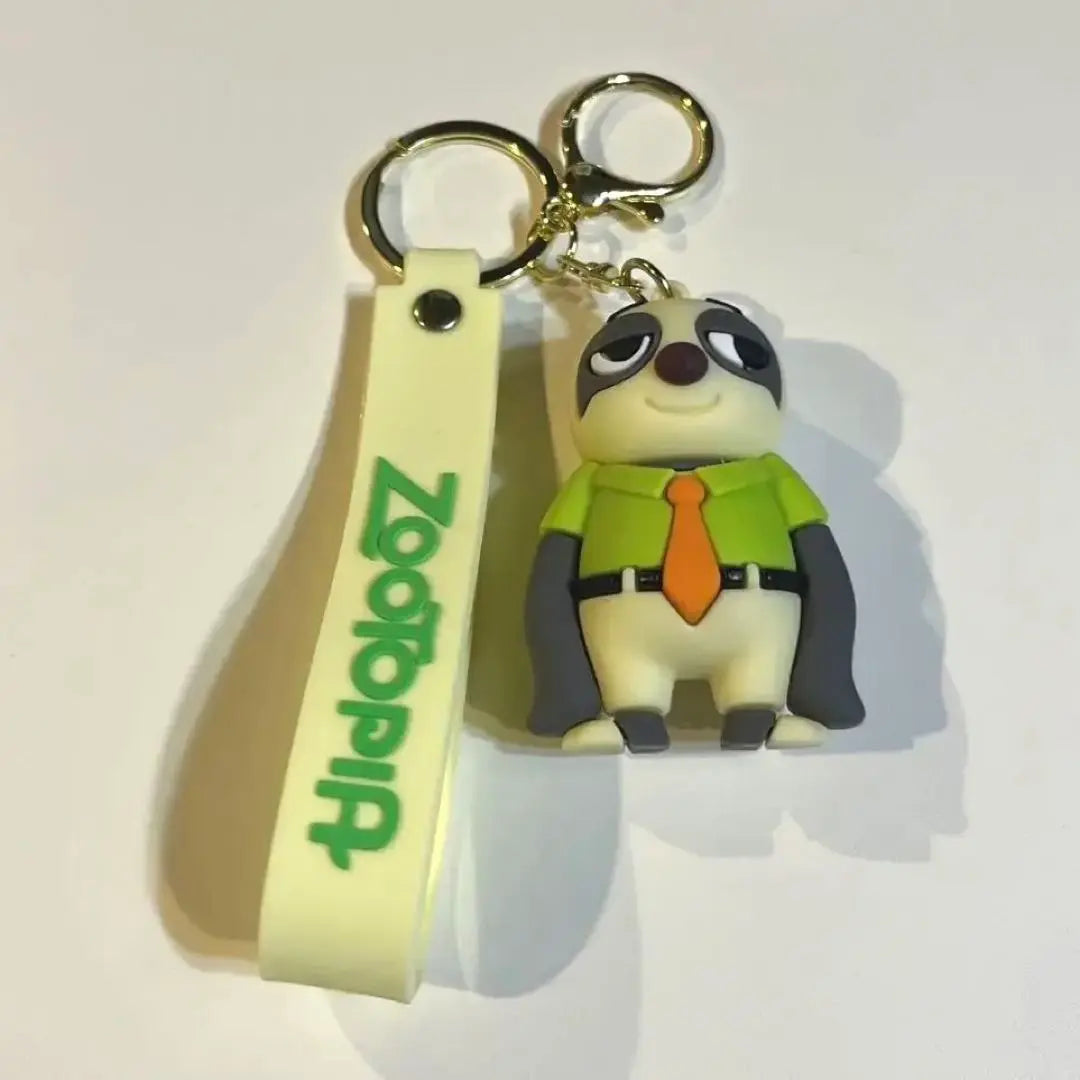 [New] Zootopia Flash Lazy Keychain Strap Disney