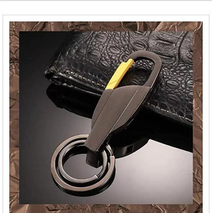 Last one!! ️ Men's Zinc Alloy W-Ring Type Carabiner Key Ring