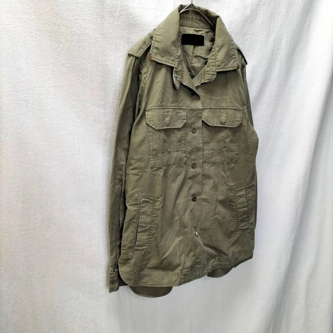 [Ginasis] Spring outerwear, one size fits all khaki, 100% cotton