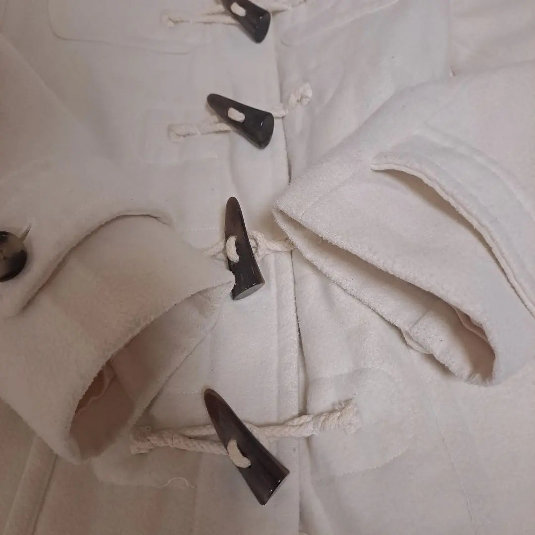 INGNI Ing White Short Duffel Coat M size