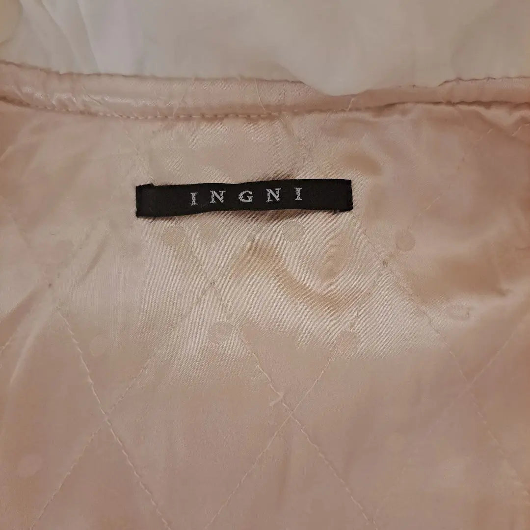 INGNI Ing White Short Duffel Coat M size