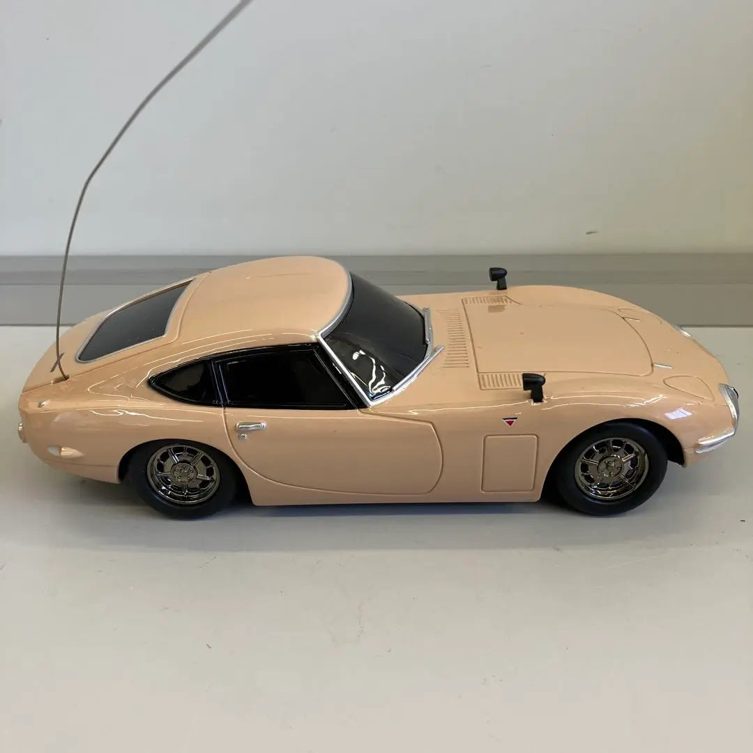 Junk item Showa Retro Toyota 2000GT Radio-controlled minicar car Car Famous car Old car