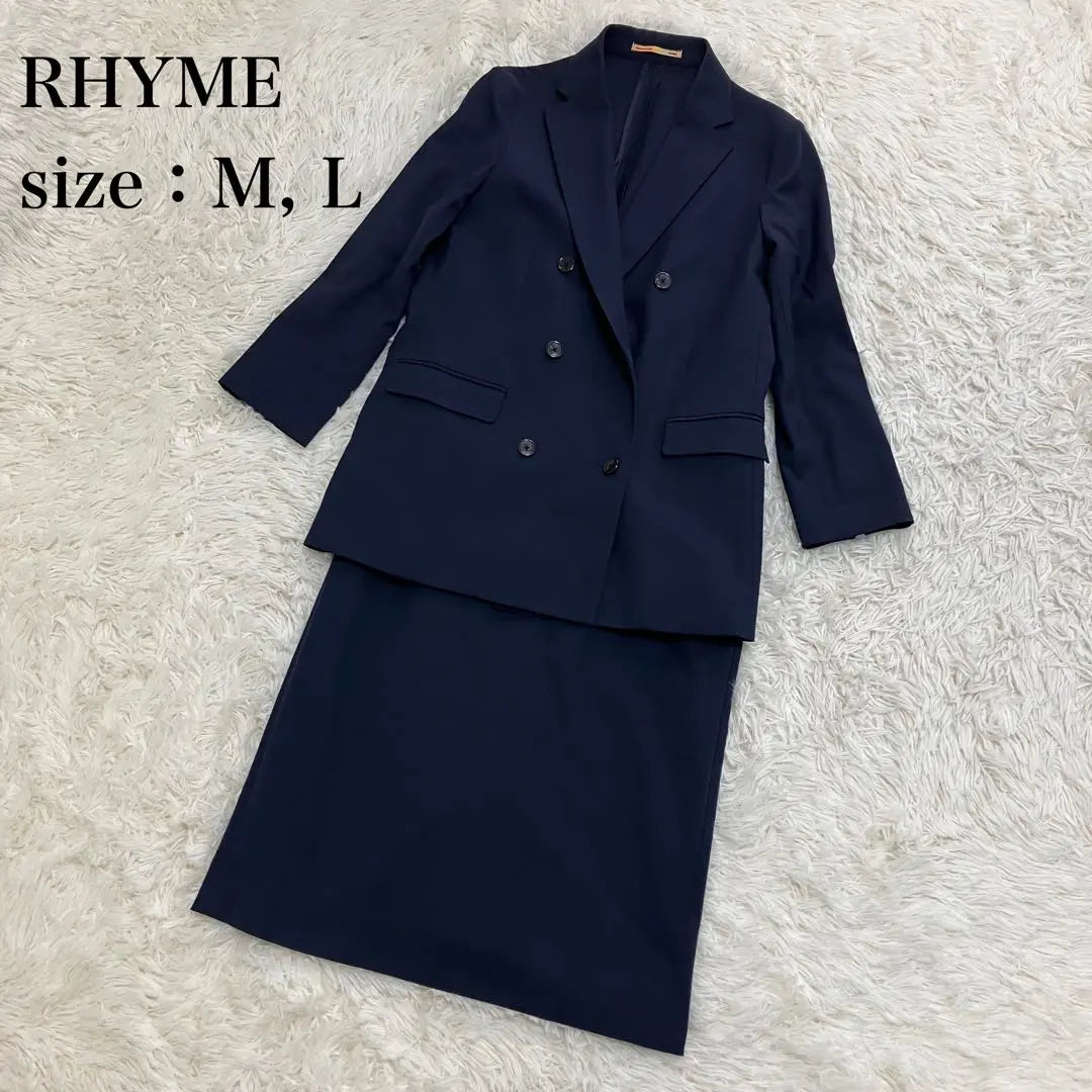 Orihika Lime Setup Double Jacket Stretch L Navy