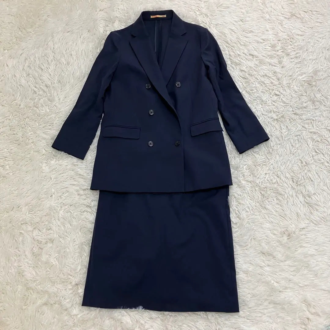 Orihika Lime Setup Double Jacket Stretch L Navy