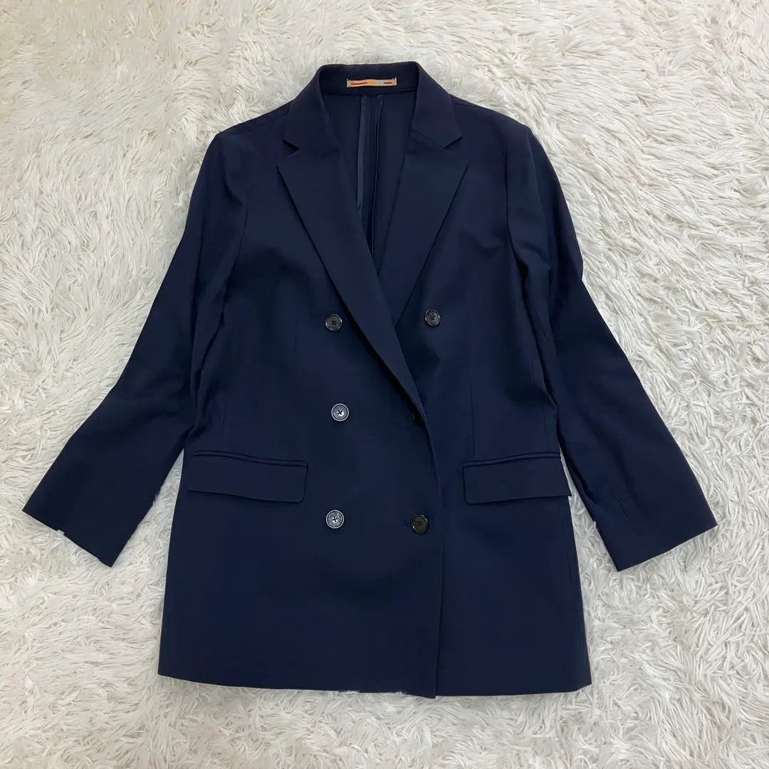 Orihika Lime Setup Double Jacket Stretch L Navy