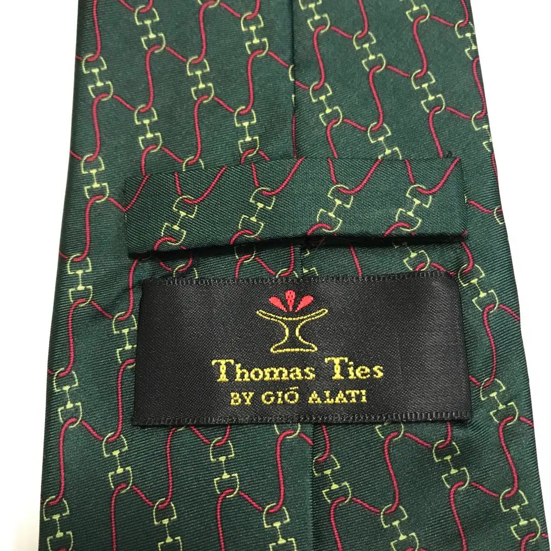 80's vintage vintage clothing! Made in Italy Thomas Ties All-over Silk Tie