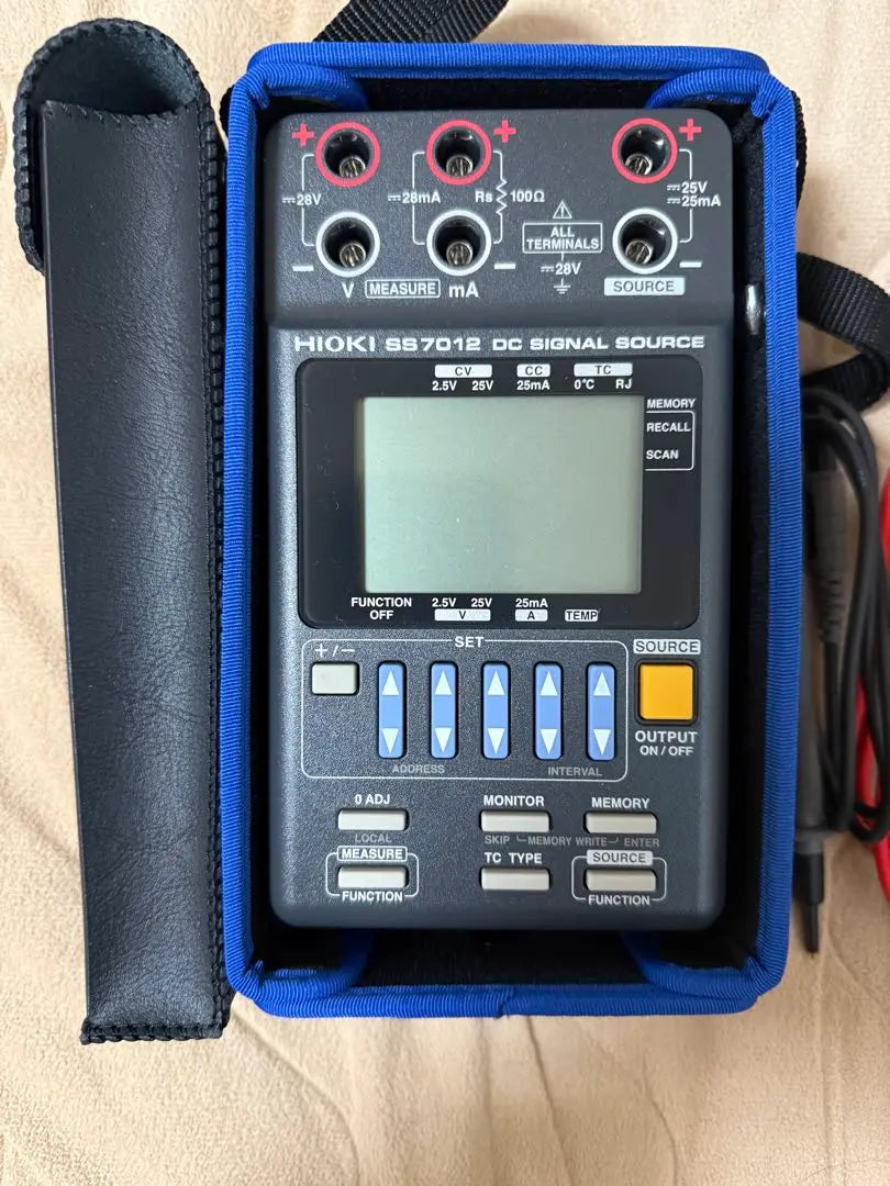 HIOKI DC Signal Source SS7012+ Portable Case 9380 Set