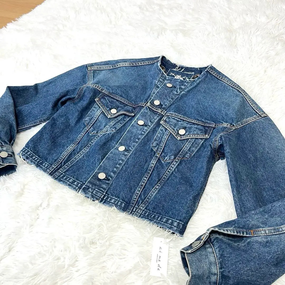 ai no de ainode no collar denim jacket M