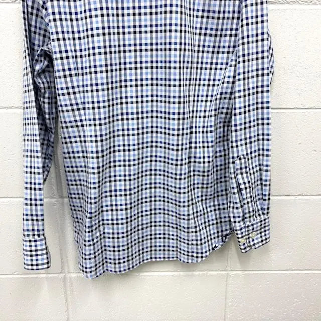 ◇BANANA REPUBLIC Check Shirt Free Shipping Tube 9658