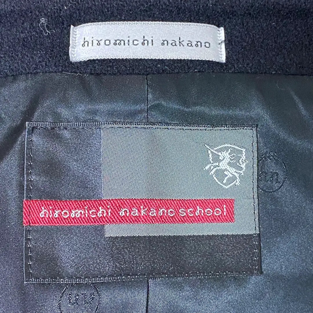 Hiromichi Nakano School P coat middle length wool L | hiromichi nakano school Pコート ミドル丈 ウール L