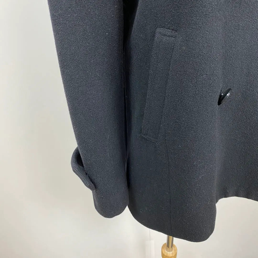 Hiromichi Nakano School P coat middle length wool L | hiromichi nakano school Pコート ミドル丈 ウール L