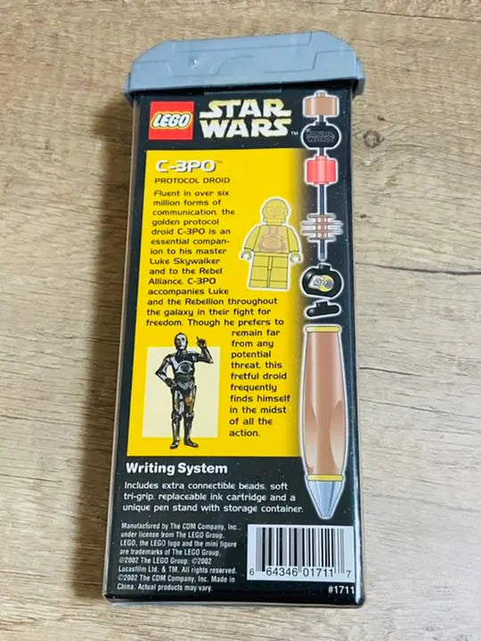 Bolígrafo LEGO Star Wars C3PO | レ ゴ (LEGO) ス タ ー ウ ォ ー ズ ボ ー ル ペ ン C3PO