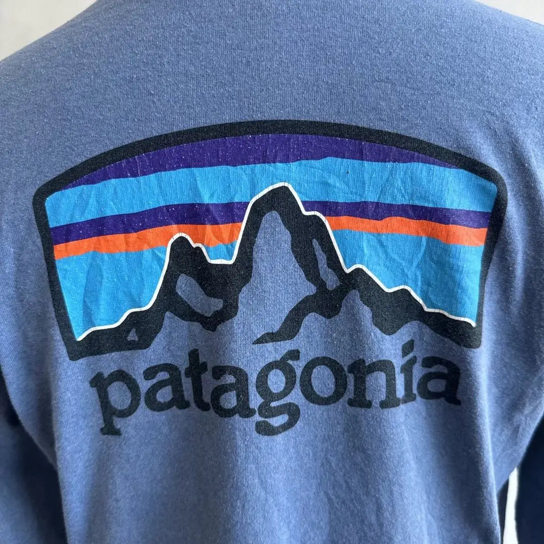 Patagonia Long T-Navy Men's S size 24 hours shipping