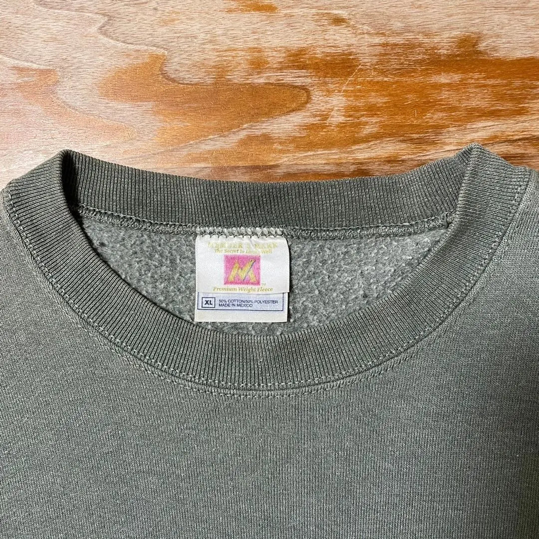 Mexican MEMBER'S Ash Green Blank Sweatshirt XL