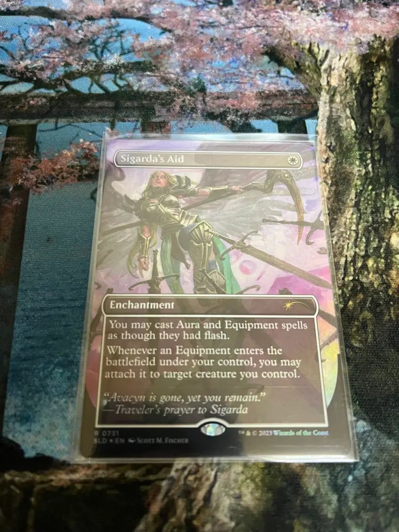 MTG Sigarda's help Secret LAIR SLD FOIL | MTG シガルダの助け Secret Lair SLD Foil