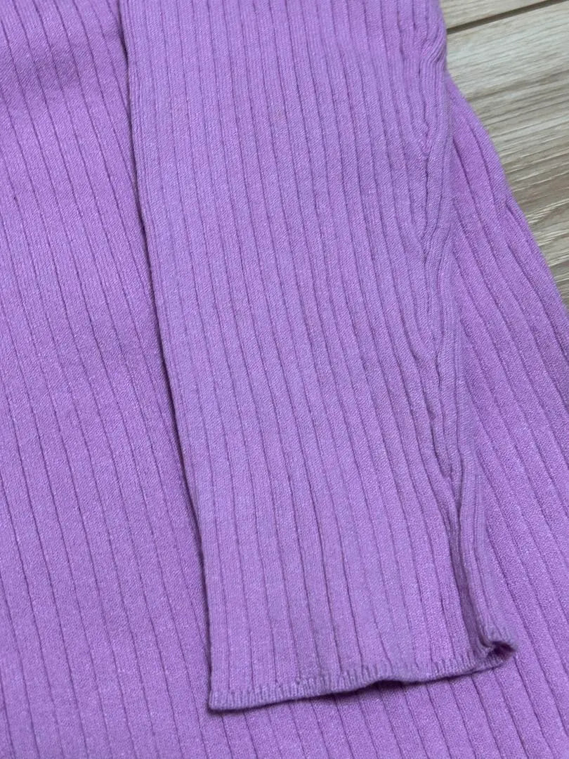 GREEN LABEL RELAXING Lavender long sleeve knit