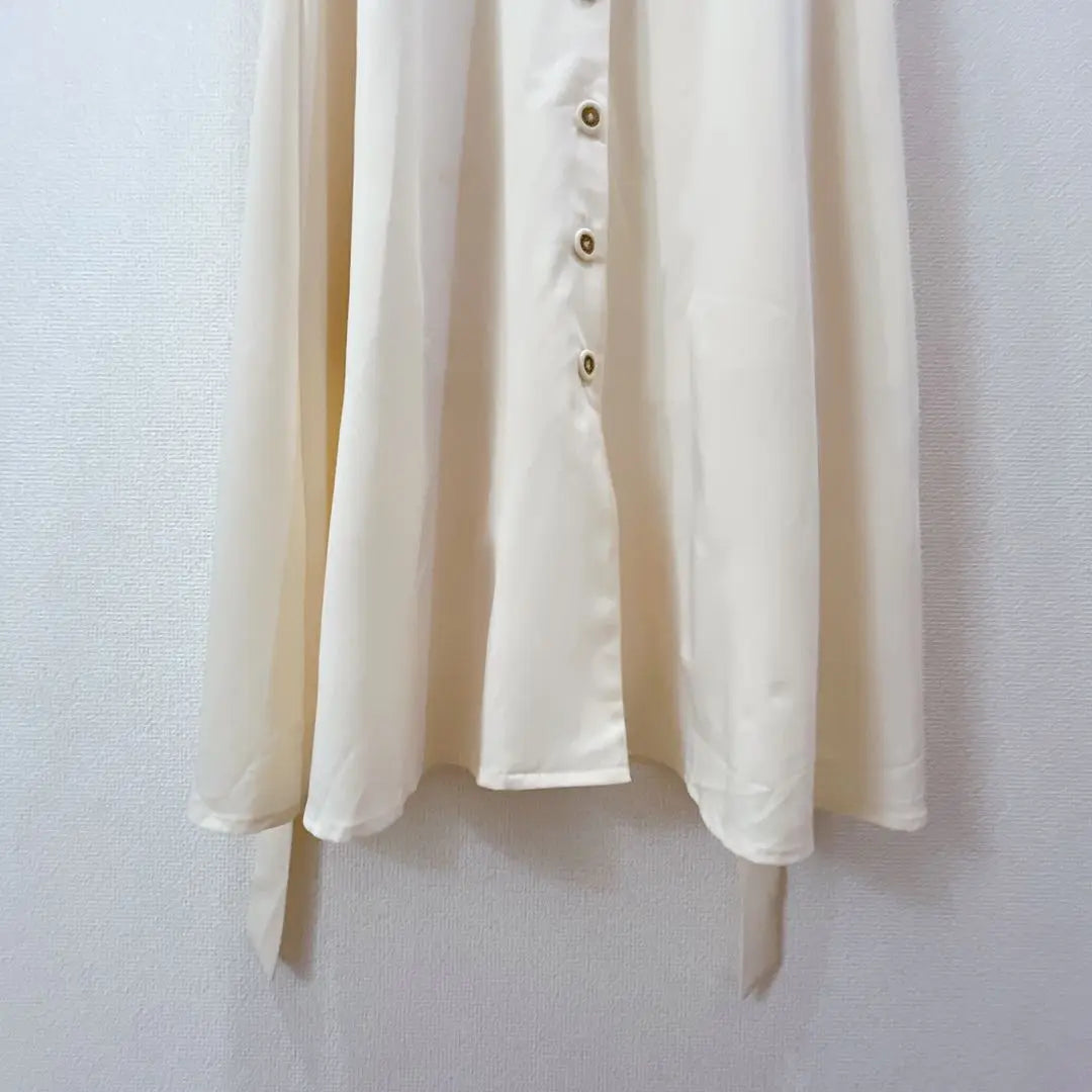 LA POMME Sailor Scarf Shirt One Piece Long Long Uniform style