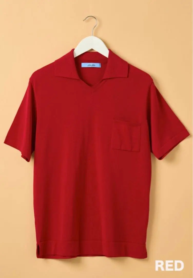 BluBre/Pocket Skipper T-shirt RED