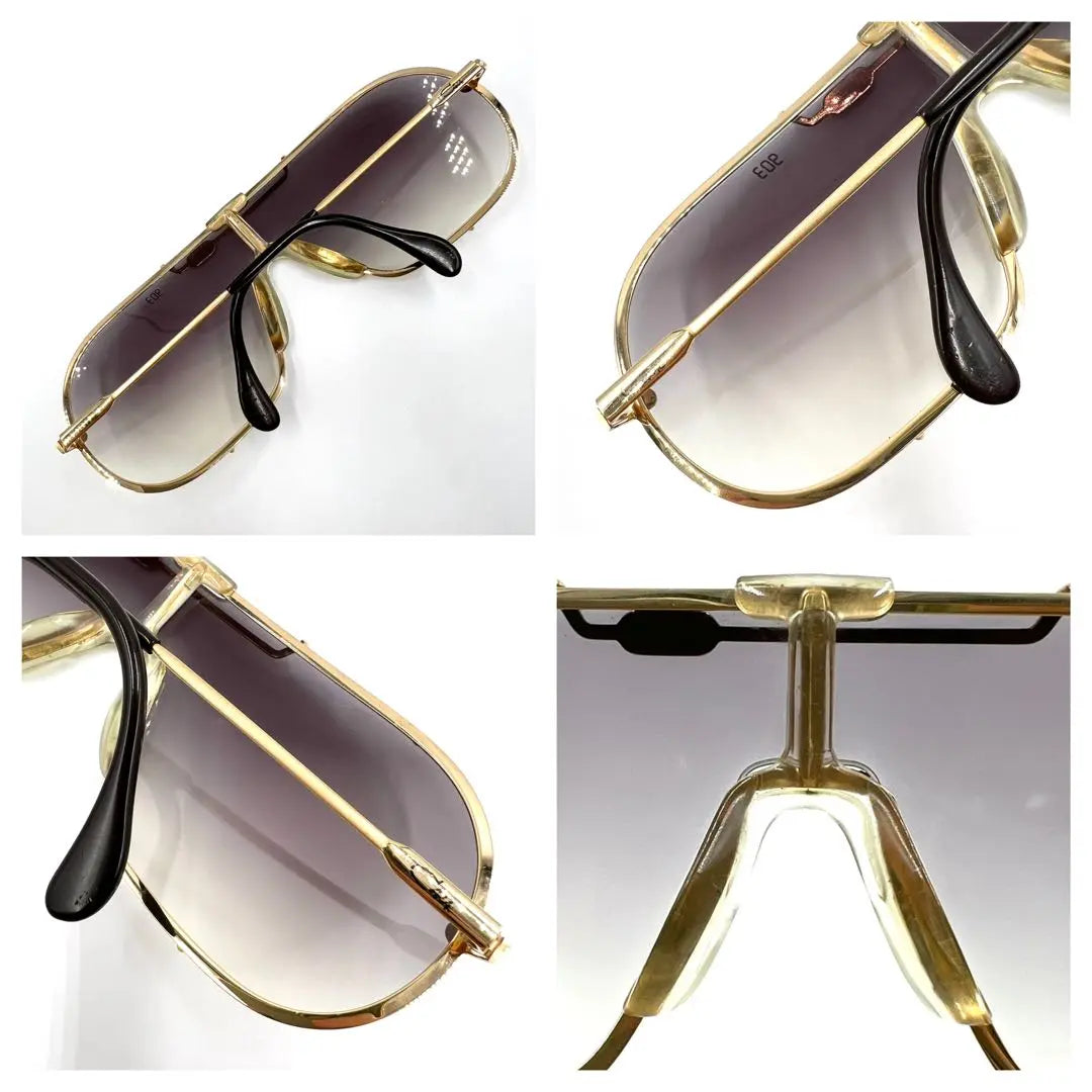 CAZAL Sunglasses, Non-prescription MOD.903 Gold with Storage Bag