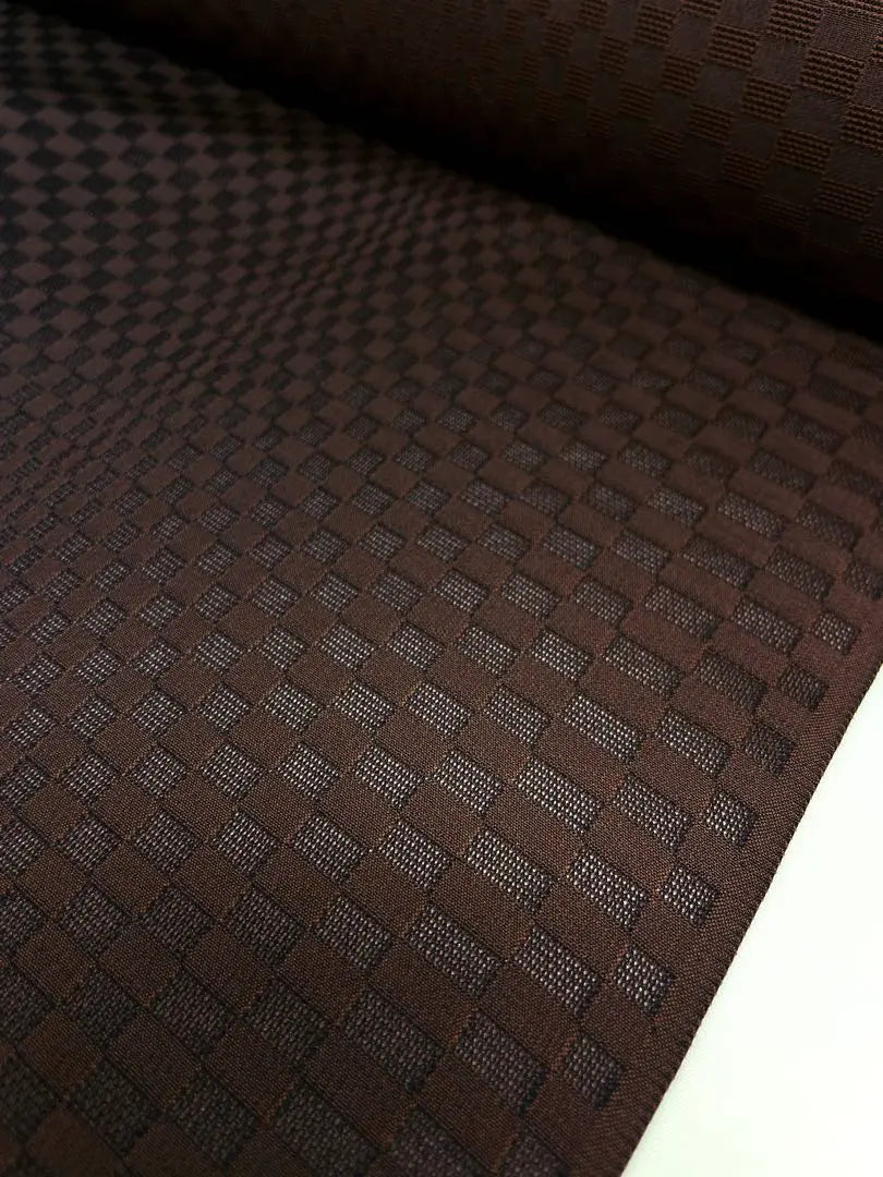 Mojiri weave Shiranezawa Yonezawa Sky weave Ebony color Pure silk cloth TN