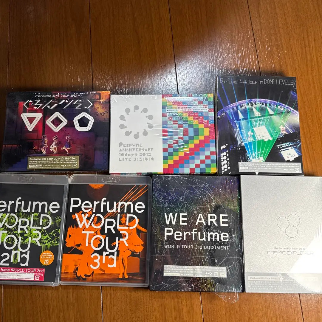 Perfume Tour Blu-ray 7 sets