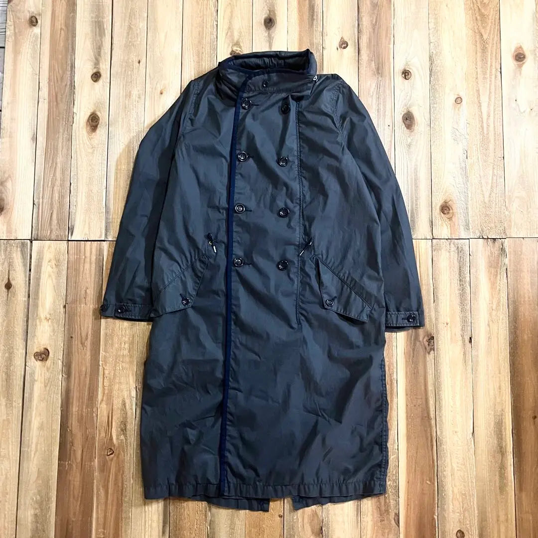 itten mod coat size 2 Made in Japan Itten long thin navy